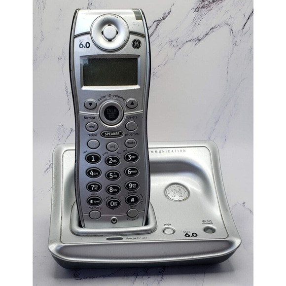 GE 6.0 Digital DECT Cordless Handset Replacement With Base-28112EE2-A - Picture 1 of 15